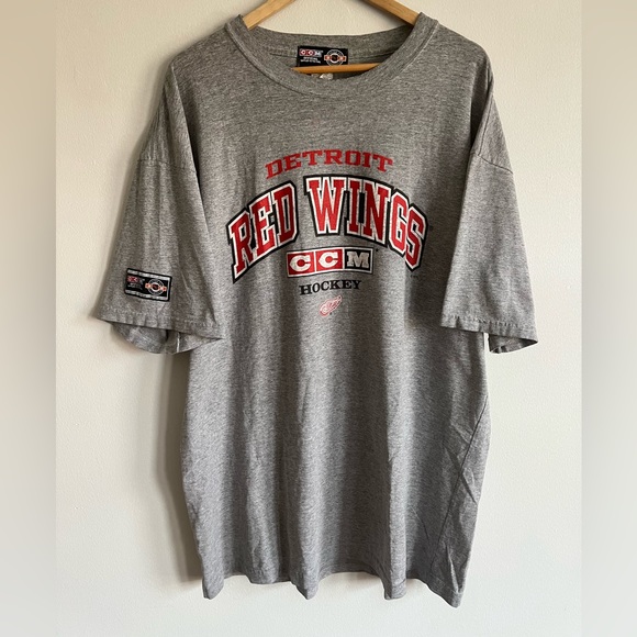 NHL Other - Vintage Detroit Red Wings T-Shirt / XXL / CCM / NHL / 90s